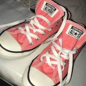 Pink converse